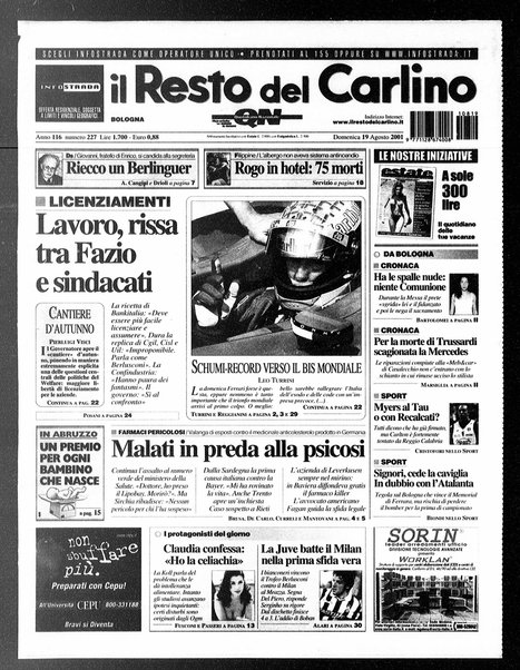 Il Resto del Carlino : giornale dell'Emilia